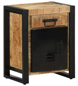 VidaXL Éjjeli szekrény 40x30x50 cm tömör durva fa mangó