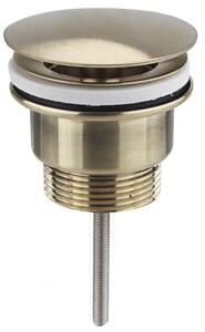 Sapho Sapho, mosogató kimenet 5/4", nem zárható, nagy dugó, vastagság: 10-55 mm, arany matt, 542.742.5GB