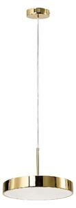 Toolight Toollight, LED függeszték 30cm, 24W, APP1686-1CP, fényes arany, OSW-06544