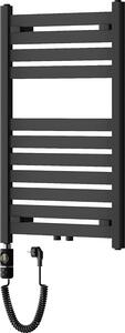 Mexen Uran, elektromos fűtőelem 800x500 mm + fűtőrúd 600 W, fekete, W105-0800-500-2600-70