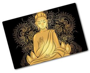Üveg vágódeszka Ülő buddha