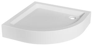 Invena Invena, BRODZIK PÓŁOKRĄGŁY 90X90 16 CM POLSKI SZIFON NÉLKÜL, INV-AK-80-093-P