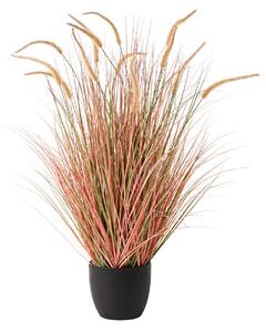 Műnövény BRISTLEGRASS 120 cm Narancssárga