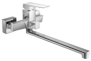 Aqualine Aqualine, RITMO falra szerelhető mosogató/fürdőkád csaptelep, 150 mm-es osztású, króm, RT015