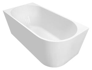 Aqualine Aqualine, TIBERA L sarok állókád 140x70cm, fehér, E1066