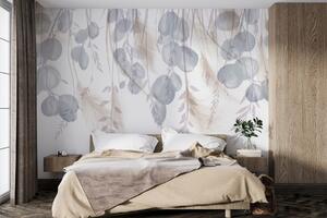 Fotótapéta Finom lombozat lágy árnyalatokkal, Modern fotótapéta, Modern fotótapéta, w08380v1 - Muralas.hu