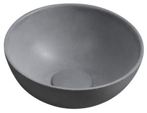 Sapho Sapho, MINOR beton munkalap mosogató, átmérő 26 cm, szürke, MR26017