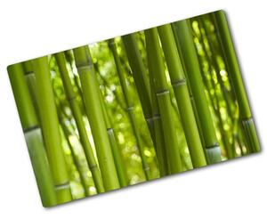 Üveg vágódeszka Bambusz