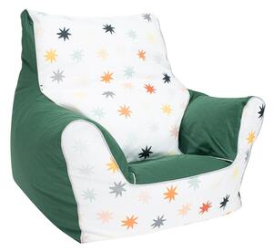 New Baby gyerek fotel golyókkal töltött, zöld