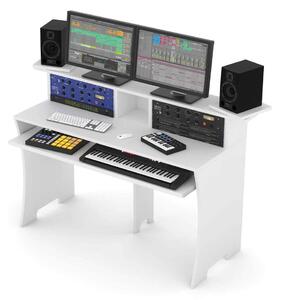 Glorious Workbench White Stúdió asztal (fehér)
