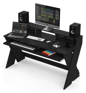 Glorious Sound Desk Pro Black Stúdió asztal (fekete)