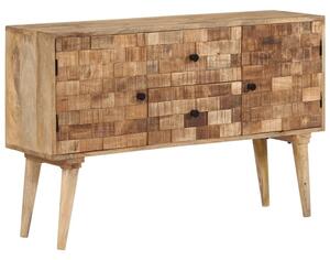 VidaXL tömör mangófa tálalószekrény 110 x 30 x 70 cm
