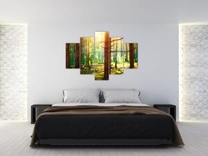 Modern képek - erdő (150x105cm)