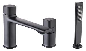 Laveo Tores, 3 lyukú kádcsaptelep, fekete matt, LAV-BVT_713D