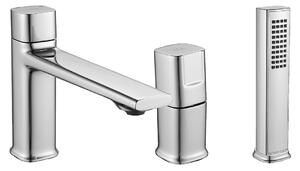 Laveo Tores, 3-lyukú fürdőcsaptelep, króm, LAV-BVT_013D