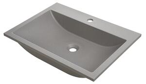Laveo Albano, gránit mosogató 600x440x122 mm, szürke, LAV-VGA1510T