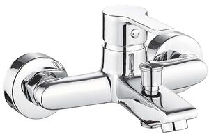 Invena Bralos, falra szerelhető kádcsaptelep, króm, INV-BW-07-001-A