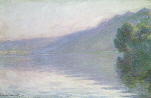 Claude Monet - Festmény reprodukció The Seine at Port-Villez, 1894, (40 x 26.7 cm)
