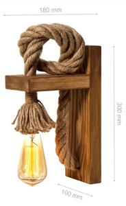 Natúr színű fali lámpa – Opviq lights