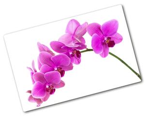 Üveg vágódeszka Rózsaszín orchidea