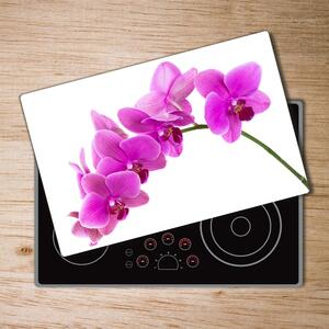 Üveg vágódeszka Rózsaszín orchidea