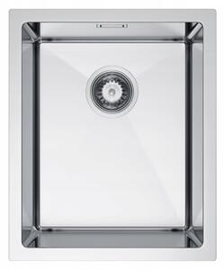 Erga HD, 1 kamrás acél mosogató 370x450x210 mm, acél, ERG-MLS-HD3745