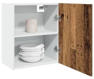 VidaXL 2 db antik fa színű szerelt fa függő szekrény 50 x 31 x 60 cm