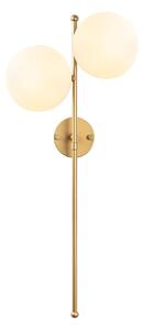 Aranyszínű fali lámpa Fazli – Opviq lights