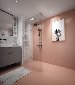 Erga Paris, Walk-In zuhany paraván 50x200 cm, 8mm átlátszó üveg, króm profil, ERG-V02-PARIS-050x200-CL-CR