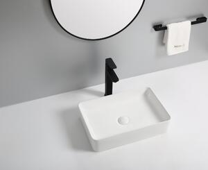 Erga Emiliana, asztali mosogató 500x335x110 mm, fehér fényes, ERG-V03-9533-WH