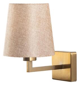 Bézs-aranyszínű fali lámpa ø 18 cm Profil – Opviq lights