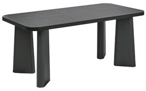 Étkezőasztal ATLIN Fekete 180 cm 90 cm