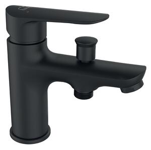 Laveo Appia, kád/zuhany csaptelep kádhoz h-150, fekete, LAV-BLP_71JD
