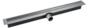 Laveo Slim, zuhanylefolyó 50 cm, acél, LAV-COS_250D