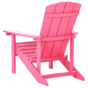 Rózsaszín kerti szék ADIRONDACK