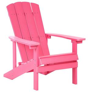 Rózsaszín kerti szék ADIRONDACK