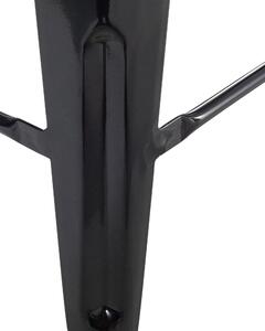 Fekete acél bárszék kétdarabos szettben 60 cm CABRILLO