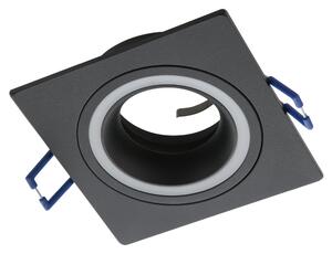 EGLO 900451 CAROSSO beltéri süllyesztett lámpa, fekete színben, GU10 foglalattal, max 1X35W teljesítmény, IP20 védelemmel, 2 év garanciával ( EGLO 900451 )