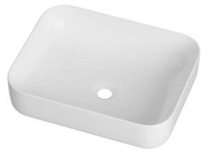 Gamma Pero, asztali mosdó 510x400x135 mm, fényes fehér, GMA-UC-PERO