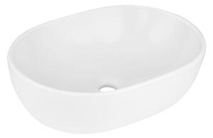 Gamma Pino, asztali mosdó 480x350x130 mm, fényes fehér, GMA-UC-PINO