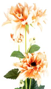 Dália művirág, 75 cm, narancssárga