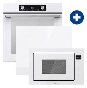 Gorenje BOS6737E06WG Beépíthető sütő + Gorenje GI6421SYWA Beépíthető indukciós főzőlap + Gorenje BM251SG2WG Beépíthető mikrohullámú sütő
