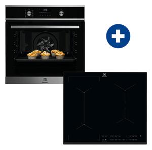 Electrolux EOD6P77WX Beépíthető sütő+Electrolux EIV634 Beépíthető indukciós főzőlap