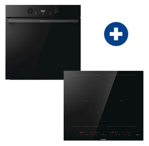 Gorenje BPS6737E04DBG Beépíthető sütő + Gorenje GI6442BSCE Indukciós főzőlap