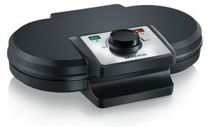 Severin WA2106 Gofrisütő, 1200W, fekete