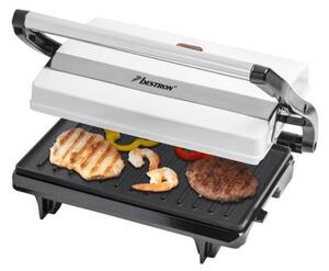 Bestron APM123W Panini grillsütő, Fehér