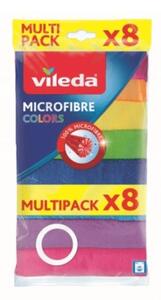 Vileda F18597 Color 8 színű Mikroszálas törlőkendő