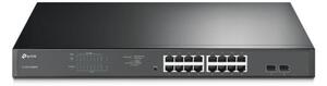 TP-Link TL-SG1218MPE JetStream 16-Port Gigabit Easy Smart PoE+ Switch 2 SFP Slot-tal