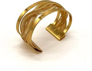 Szalvétagyűrű, 5 cm - Arany