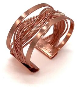 Szalvétagyűrű, 5 cm - Rose gold
